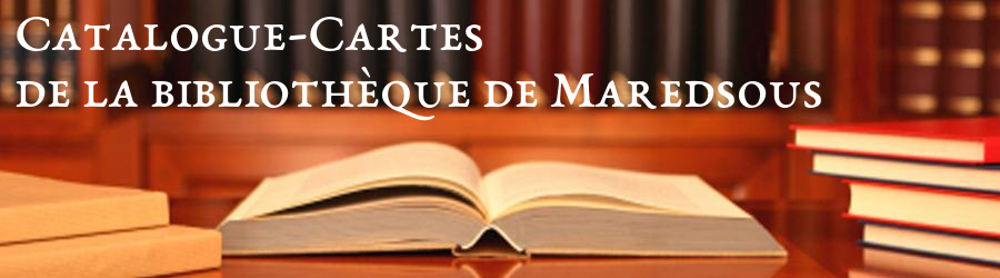 Catalogue-cartes de la bibliothèque de Maredsous