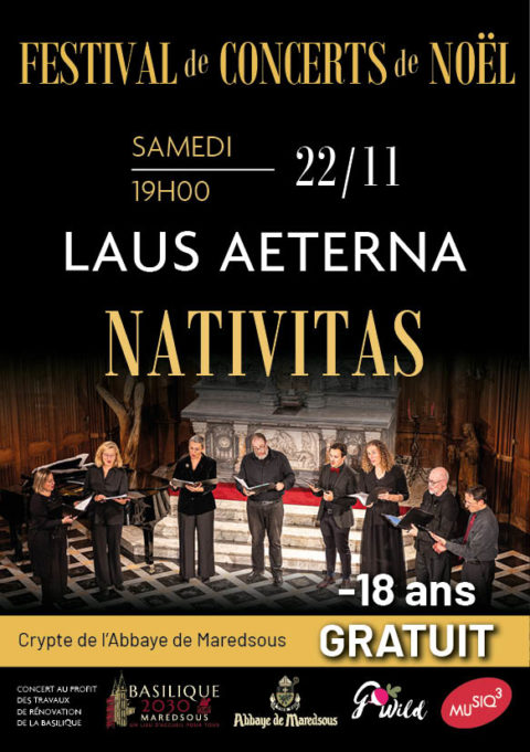 Concert de Noël 2025 ( 22/11 ) Ticket gratuit étudiant - 18 ans