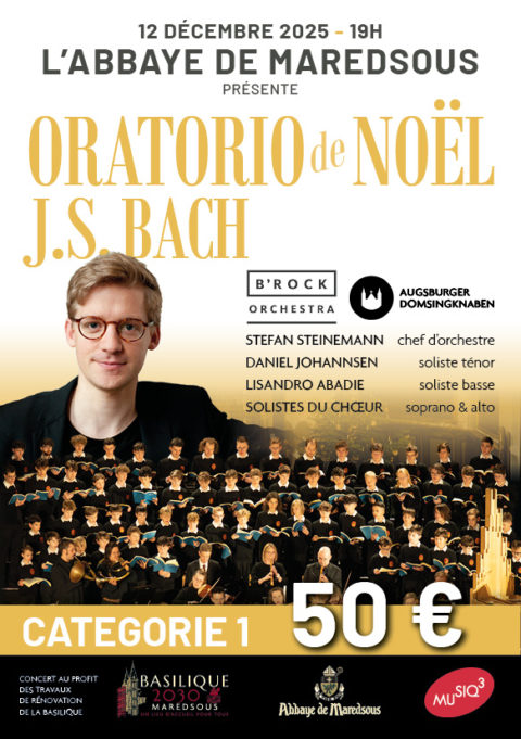 Concert J.S. Bach B’Rock Orchestra ( CAT 1 )