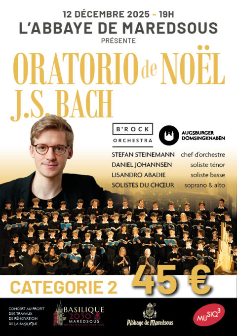 Concert J.S. Bach B’Rock Orchestra ( CAT 2 )