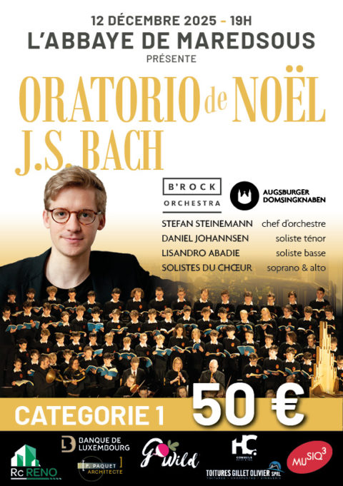 Concert J.S. Bach B’Rock Orchestra | CAT 1 ( COMPLET )